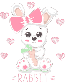 Carrot Unicorn Rabbit